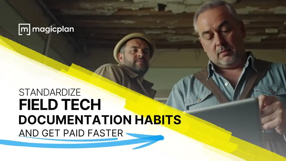 two restorers working in a damaged apartment