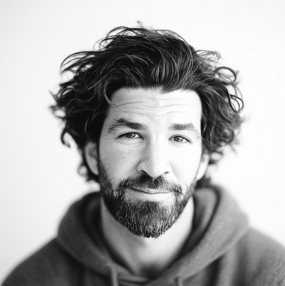 Portrait of Stefan founder of Iris