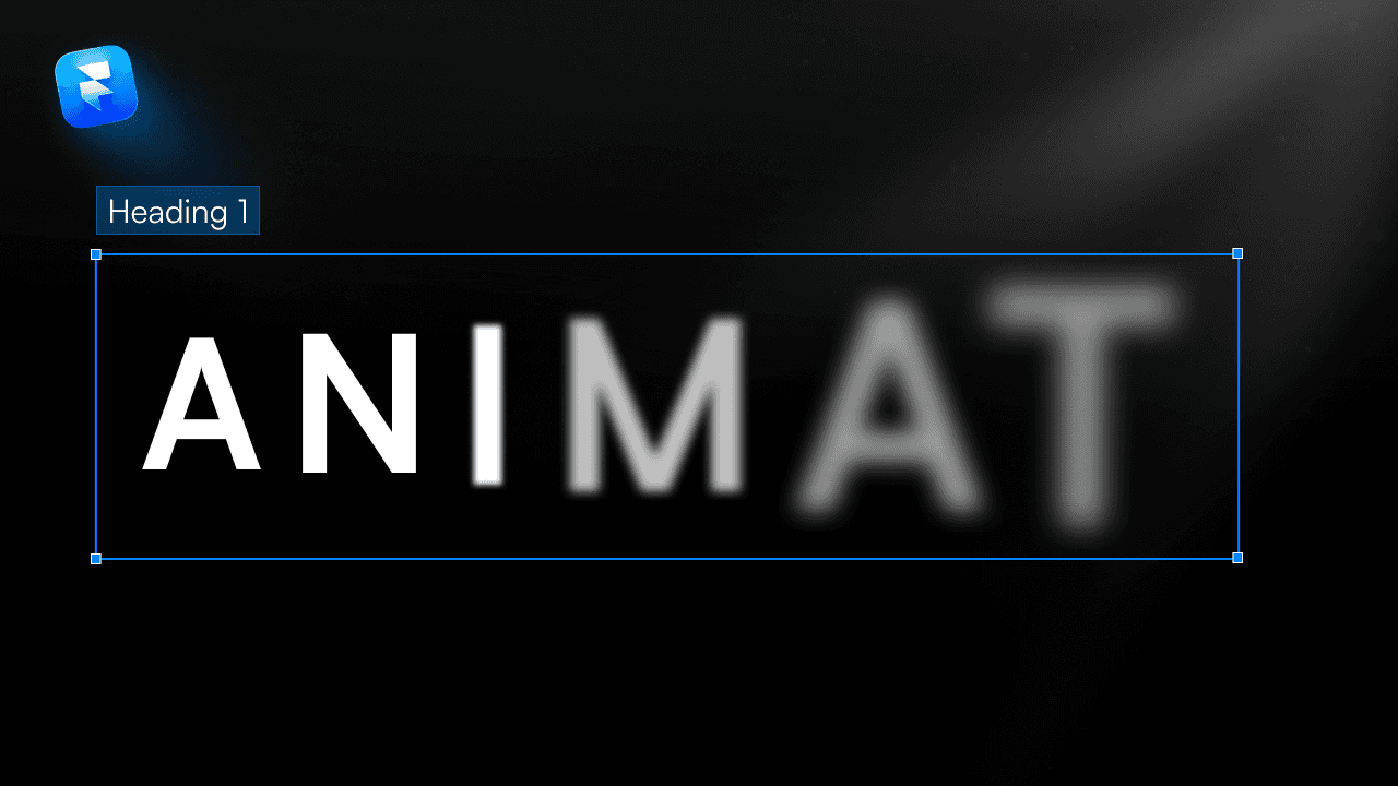 Animation de texte avec effet d’apparition lettre par lettre dans Framer