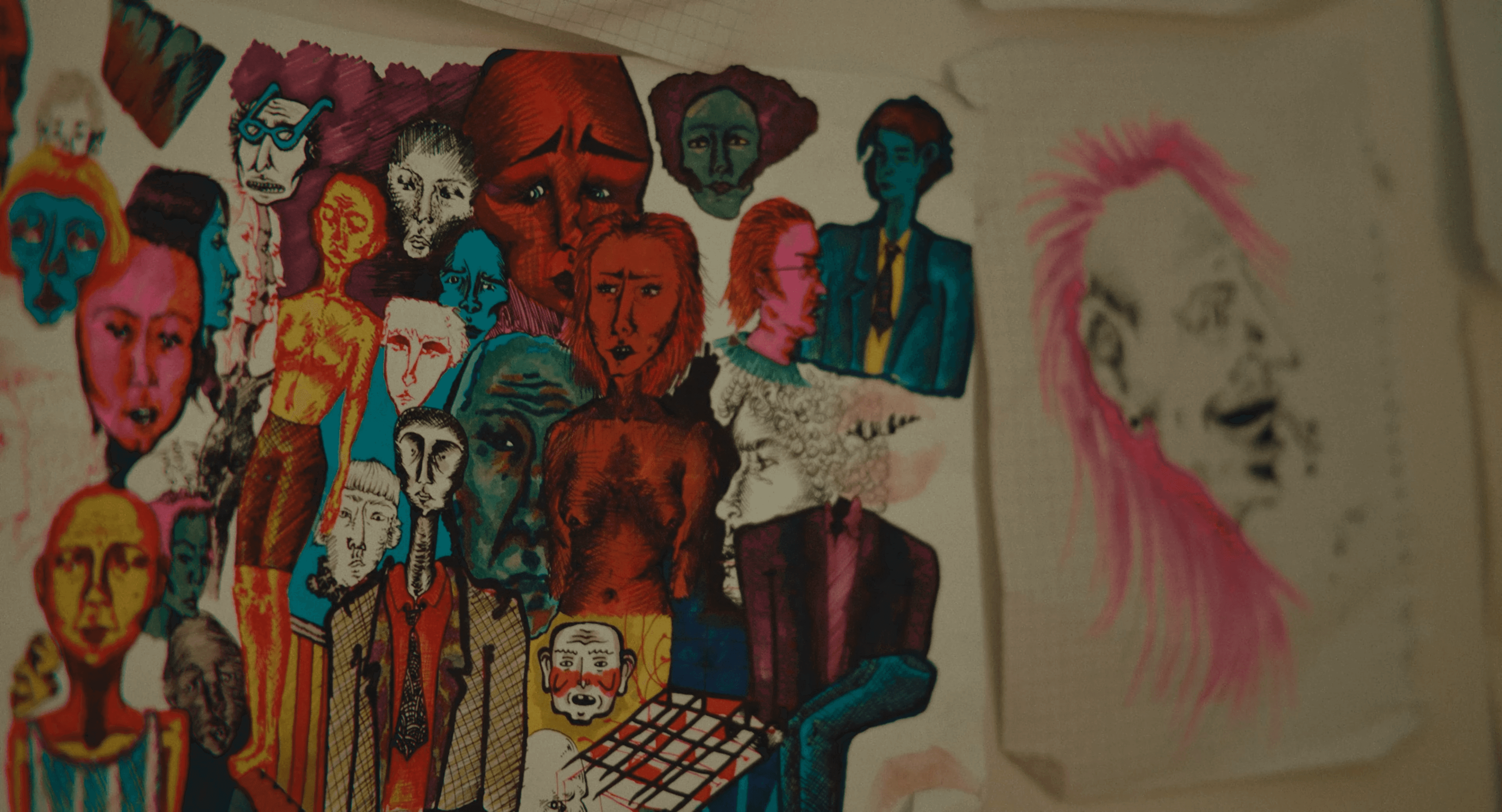 a frame from the film "Dark Teeth"