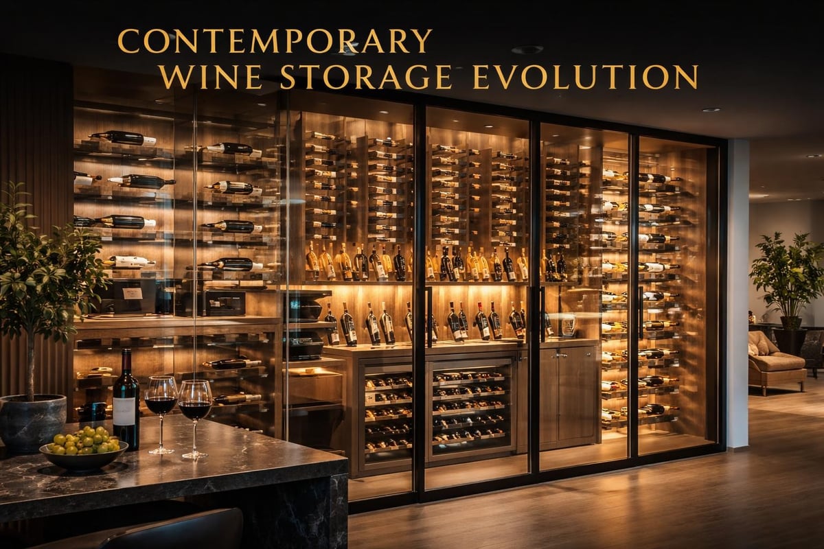 Modern wine cellar trends