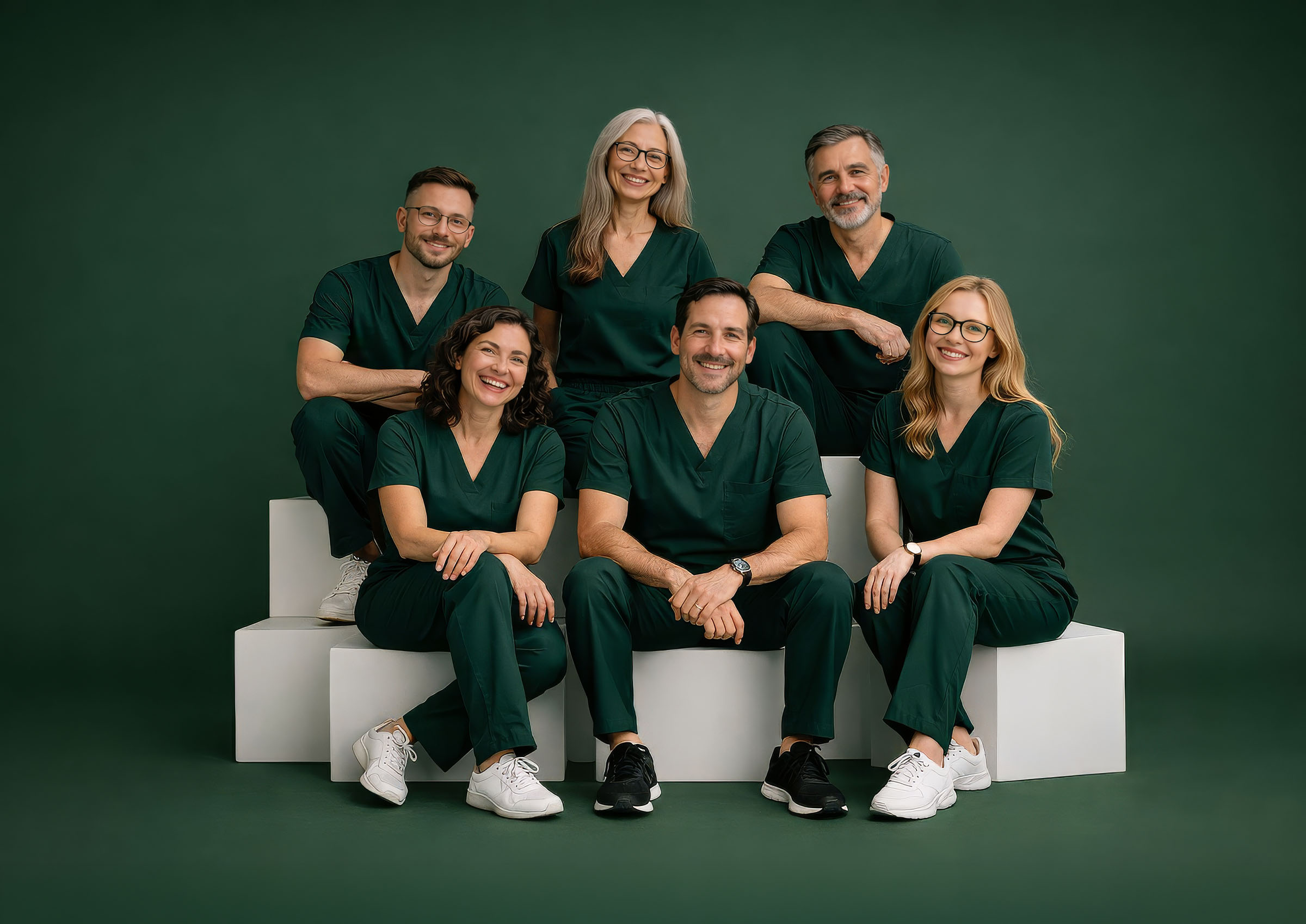 dentist team photo