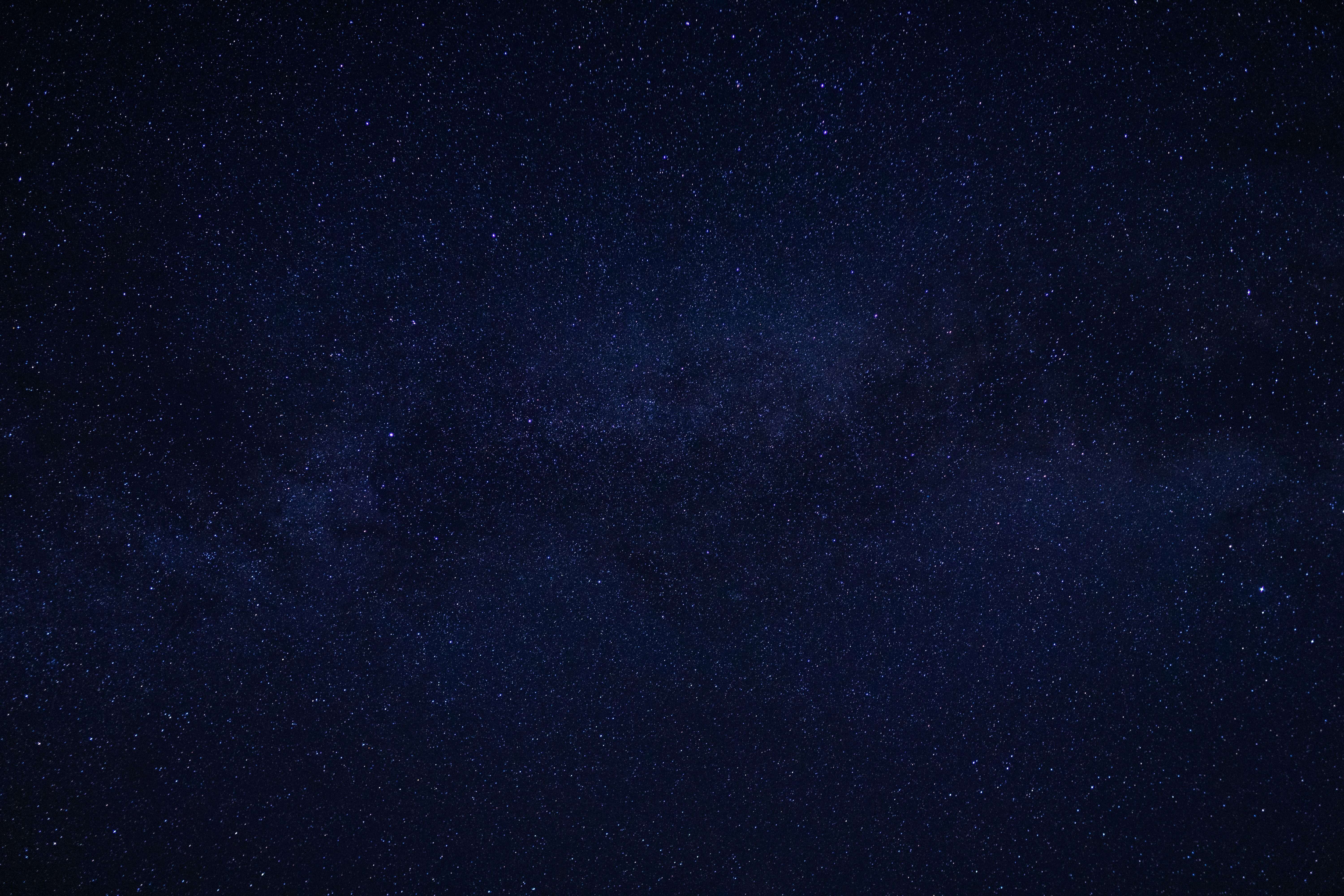 the night sky is filled with stars