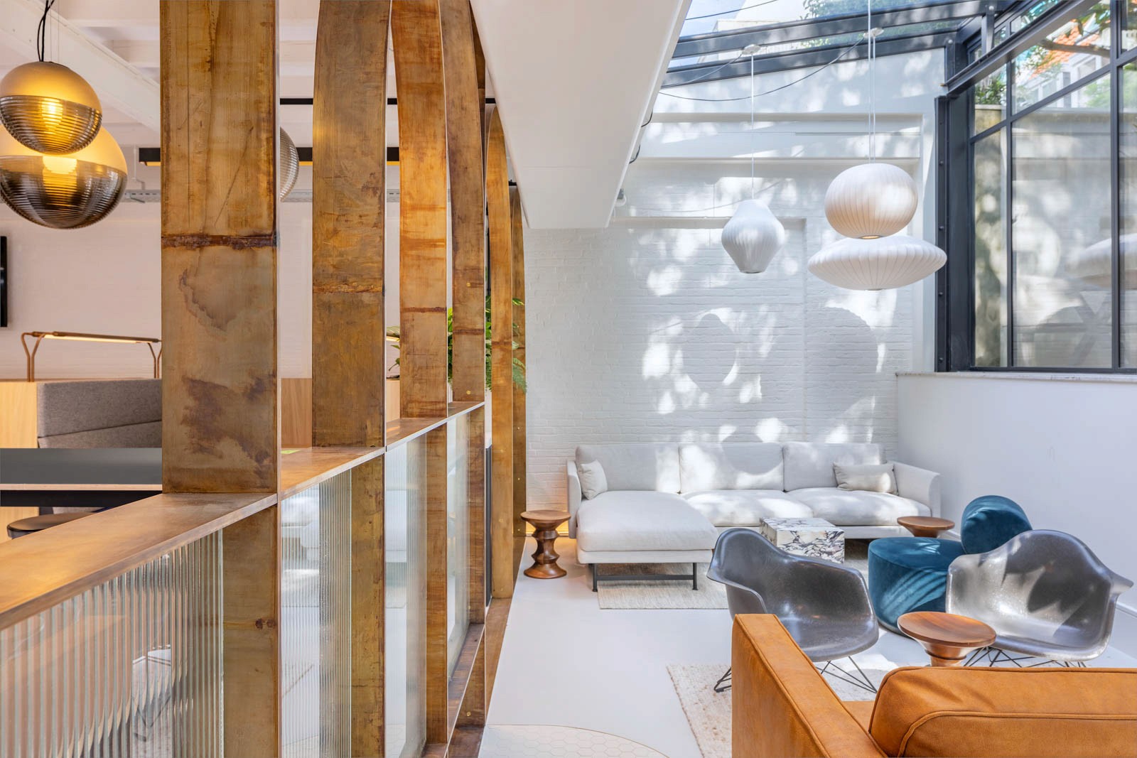 Mollie Payments founders club lounge detail by Positive Space