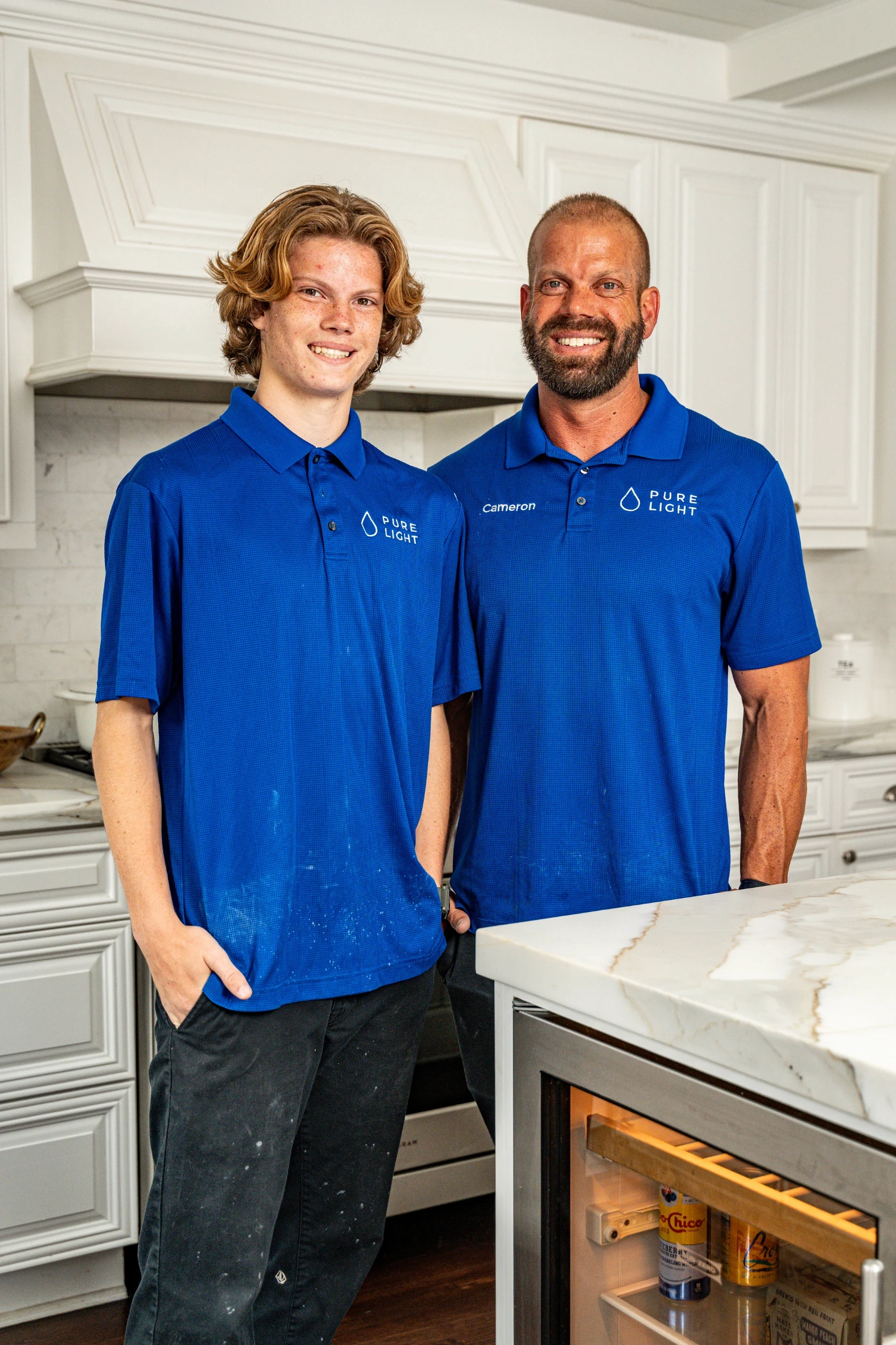 Cameron Stewart, Pure Light founder and stone restoration trainer.