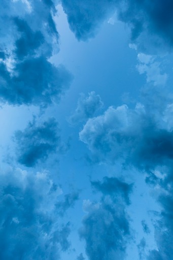 Background image of blue sky