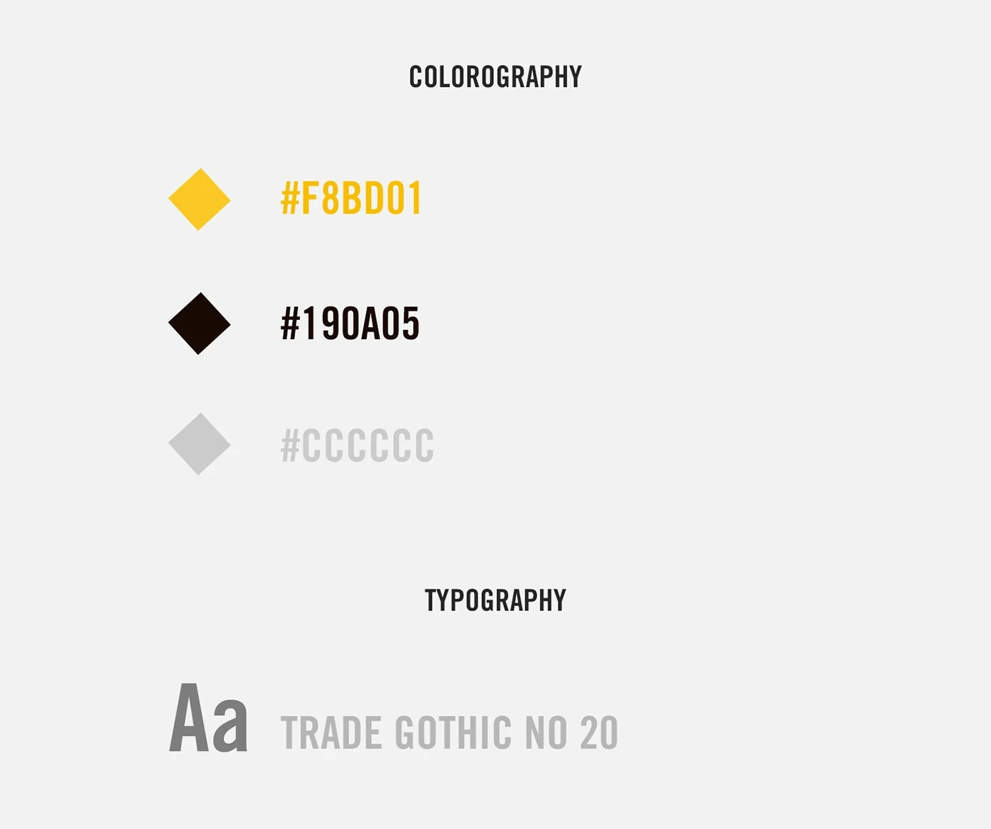 Colorography and Typography