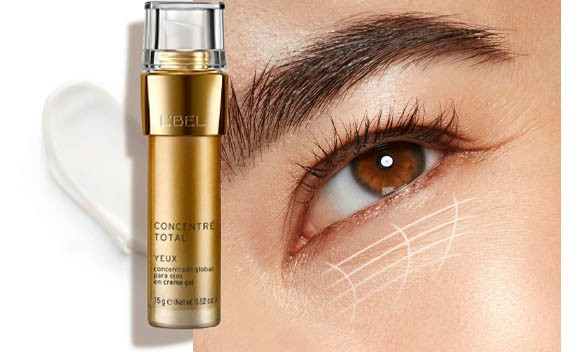 concentre yeux de lbel, crema para el contorno de ojos, serum l'bel
