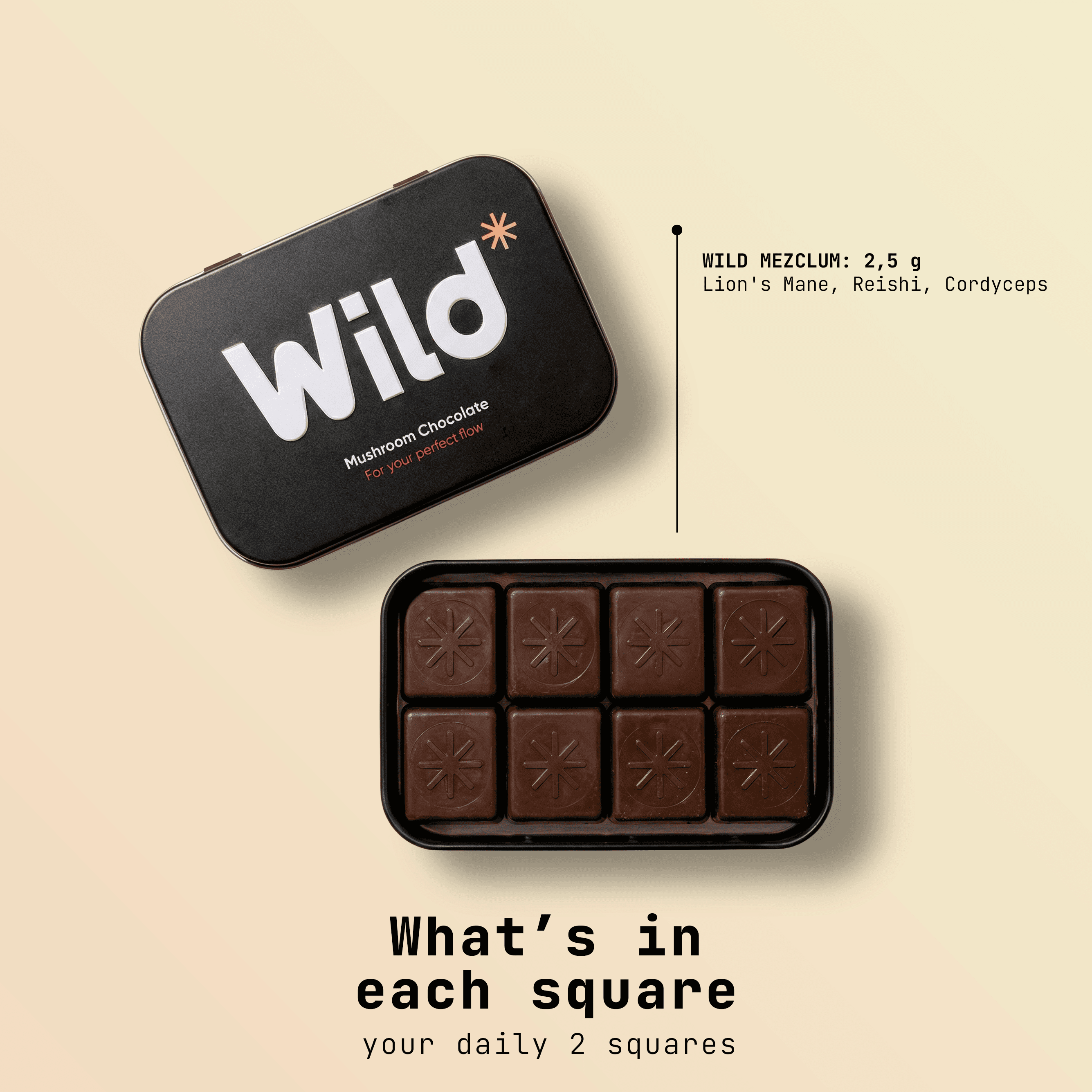 chocolate with lions mane