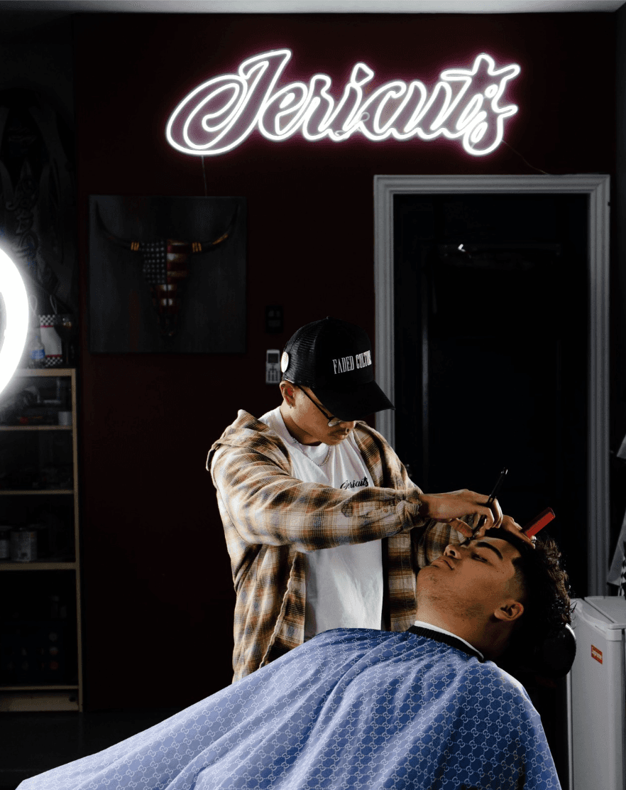 Barber Shop Cat Haircut