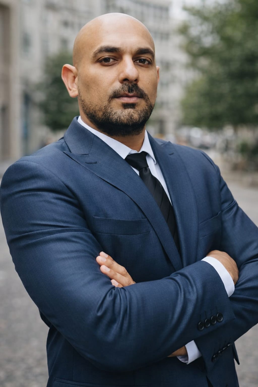 image du fondateur de nova limo avec son mercedes classe v noir