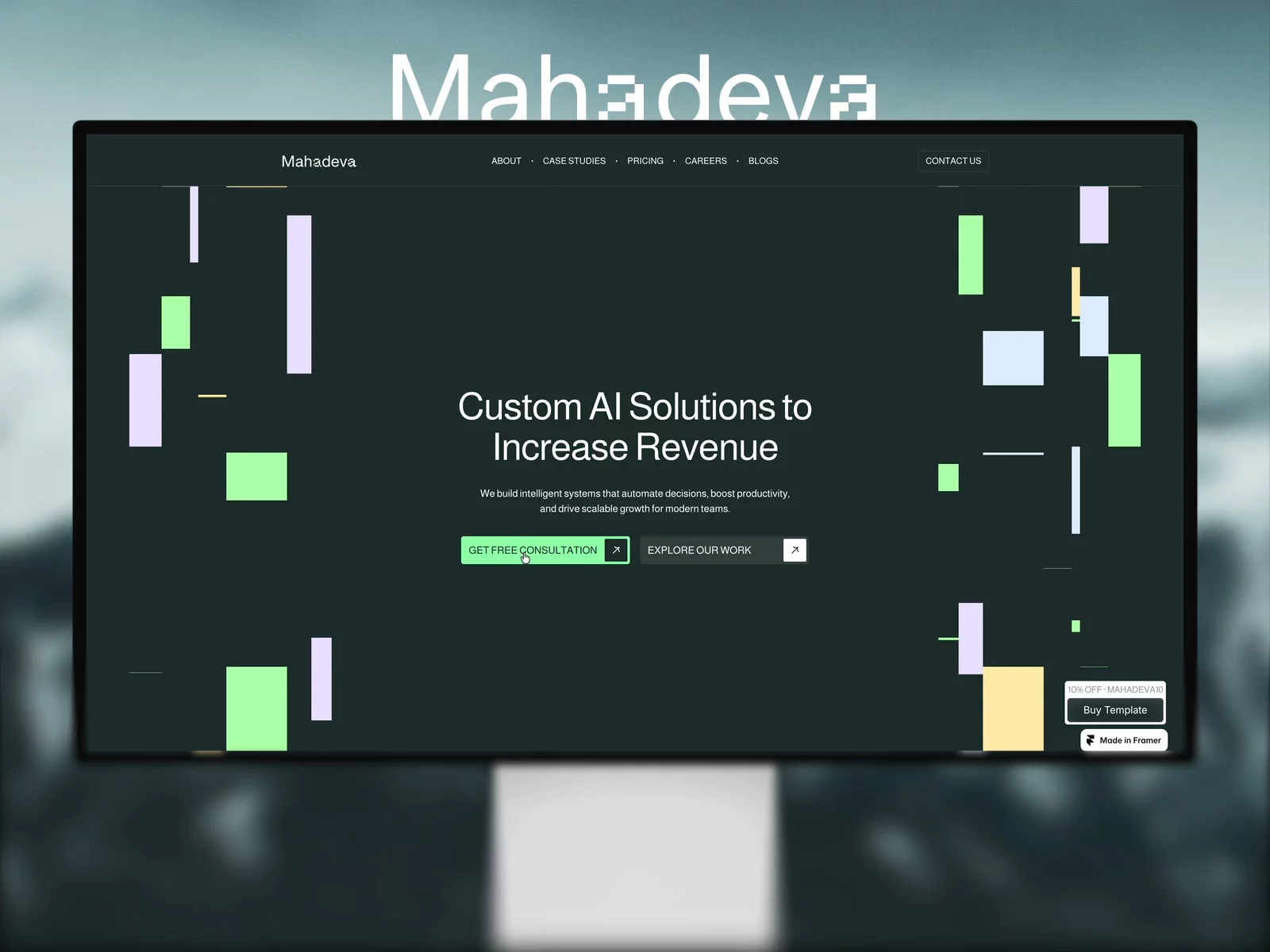 Mahadeva framer template