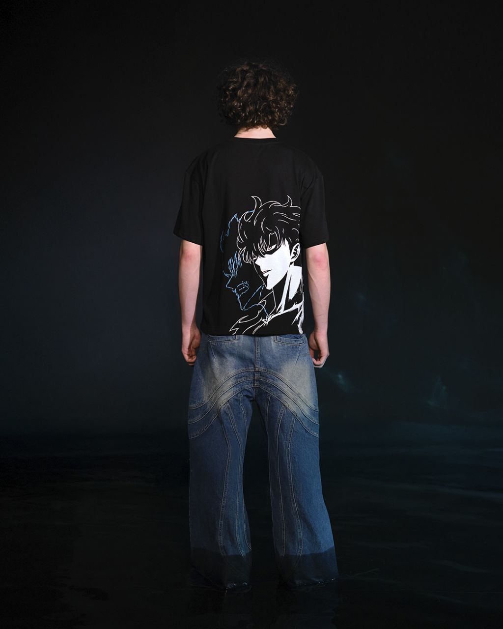 System Sovereign / Player - Sung Jin Woo Inspired Oversized Tee