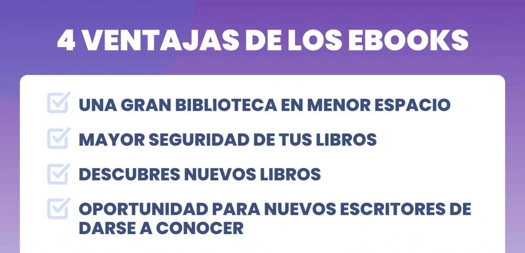 4 ventajas de los ebook