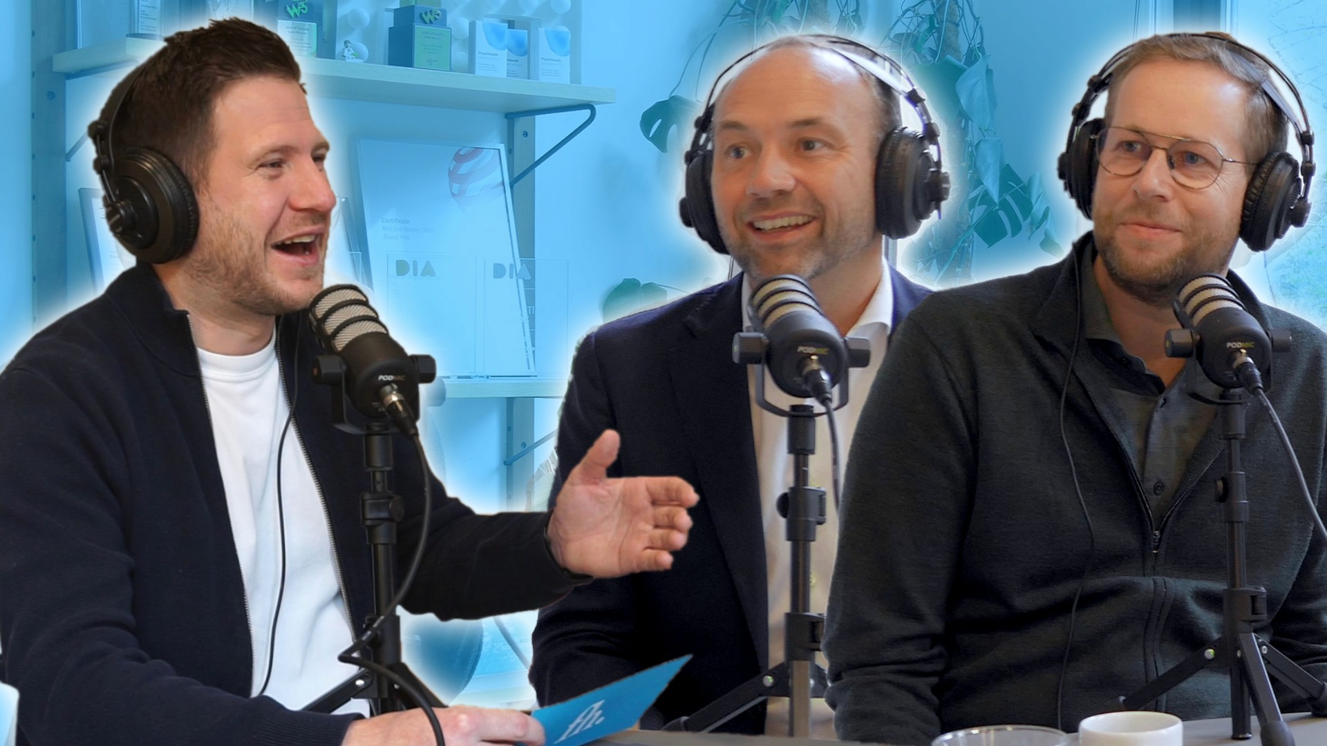 Podcast opname bij Freshheads