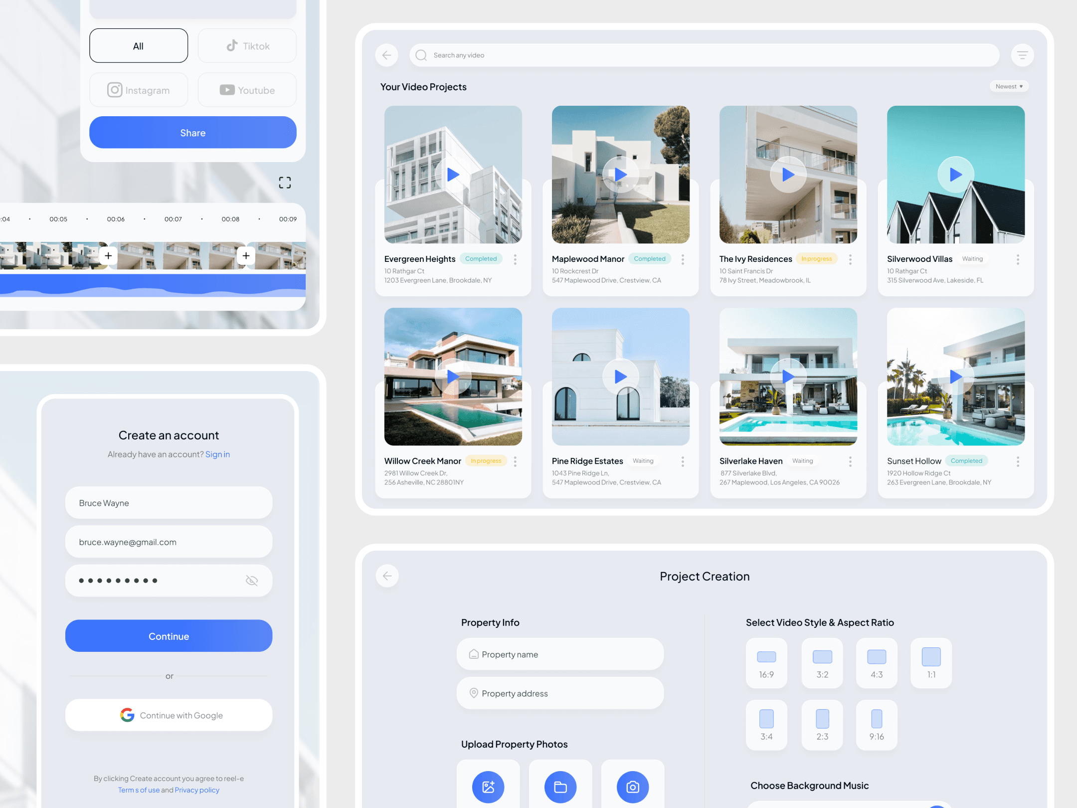 Image of Vistavue Tablet App Design