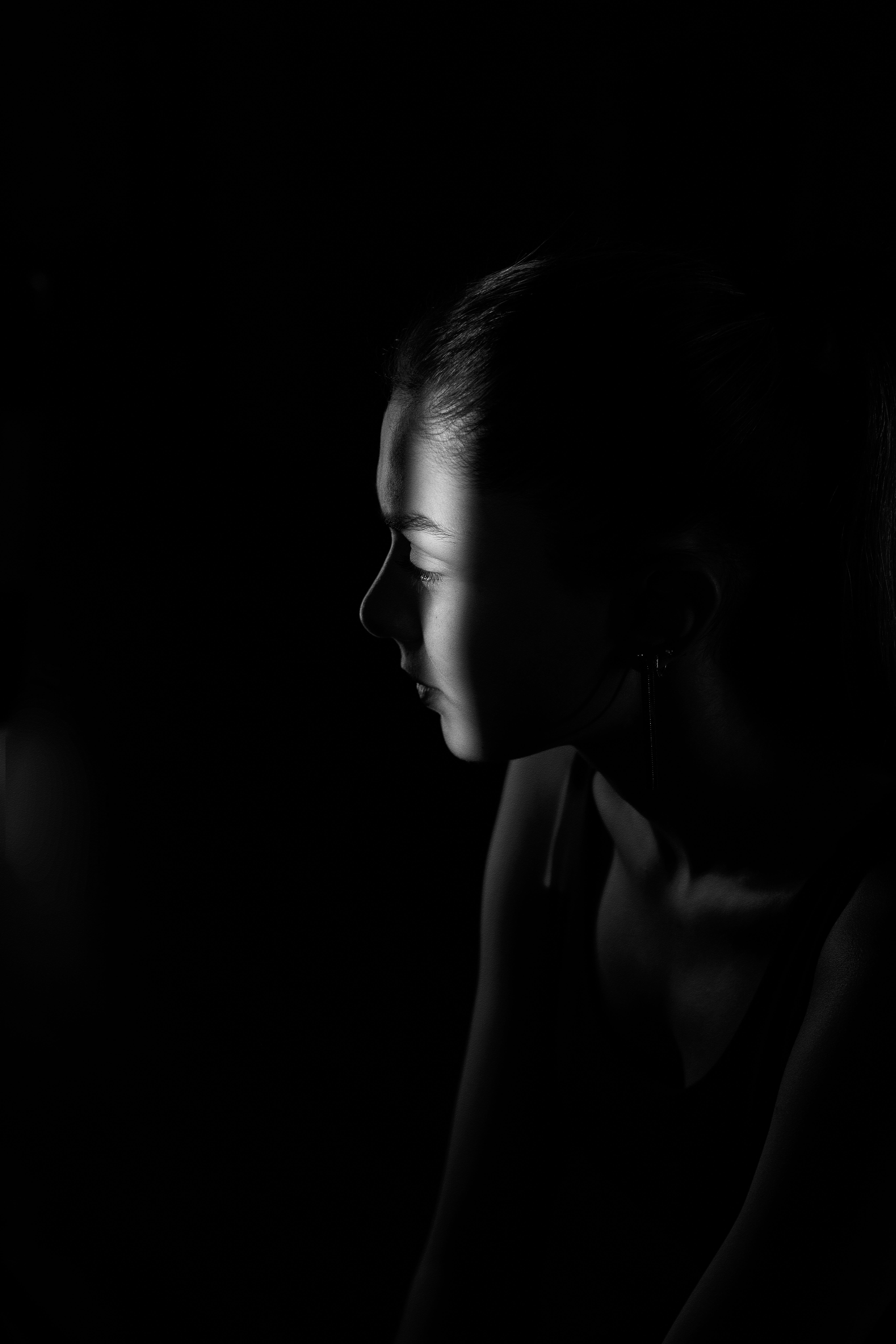 Woman Sit On The Floor