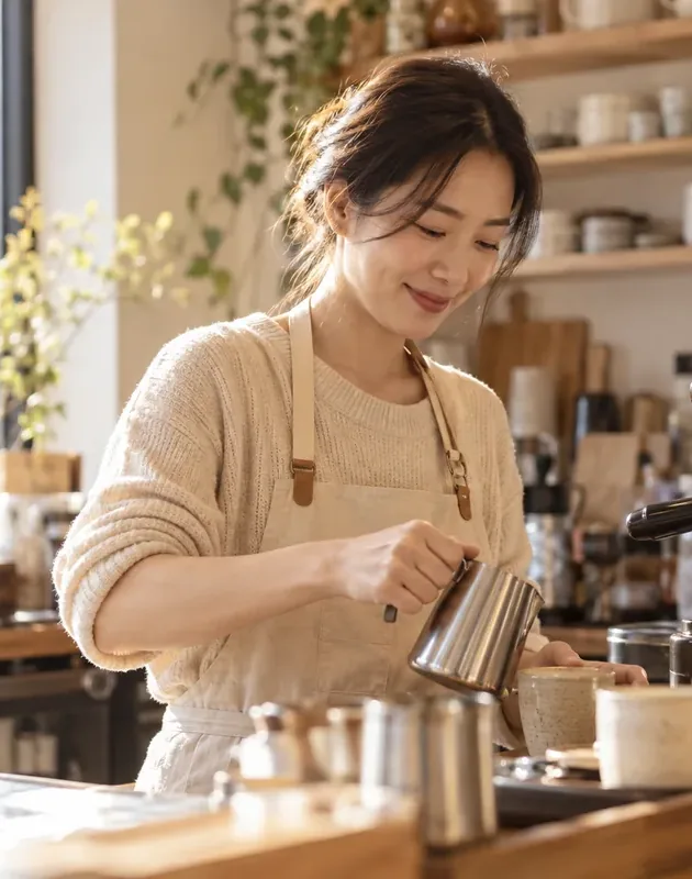 을지로 낮달커피 김민지 사장님