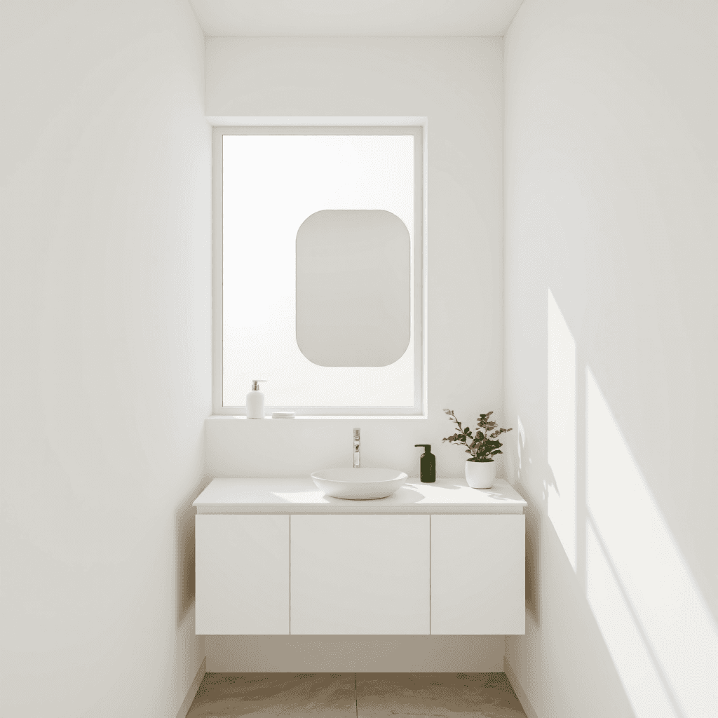 product photography of bathroom vanity