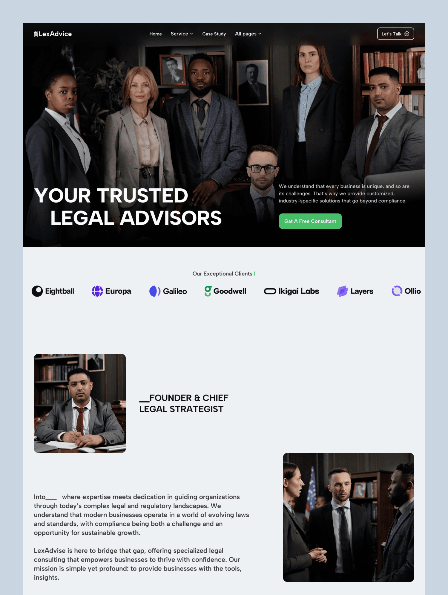 Event Website Template