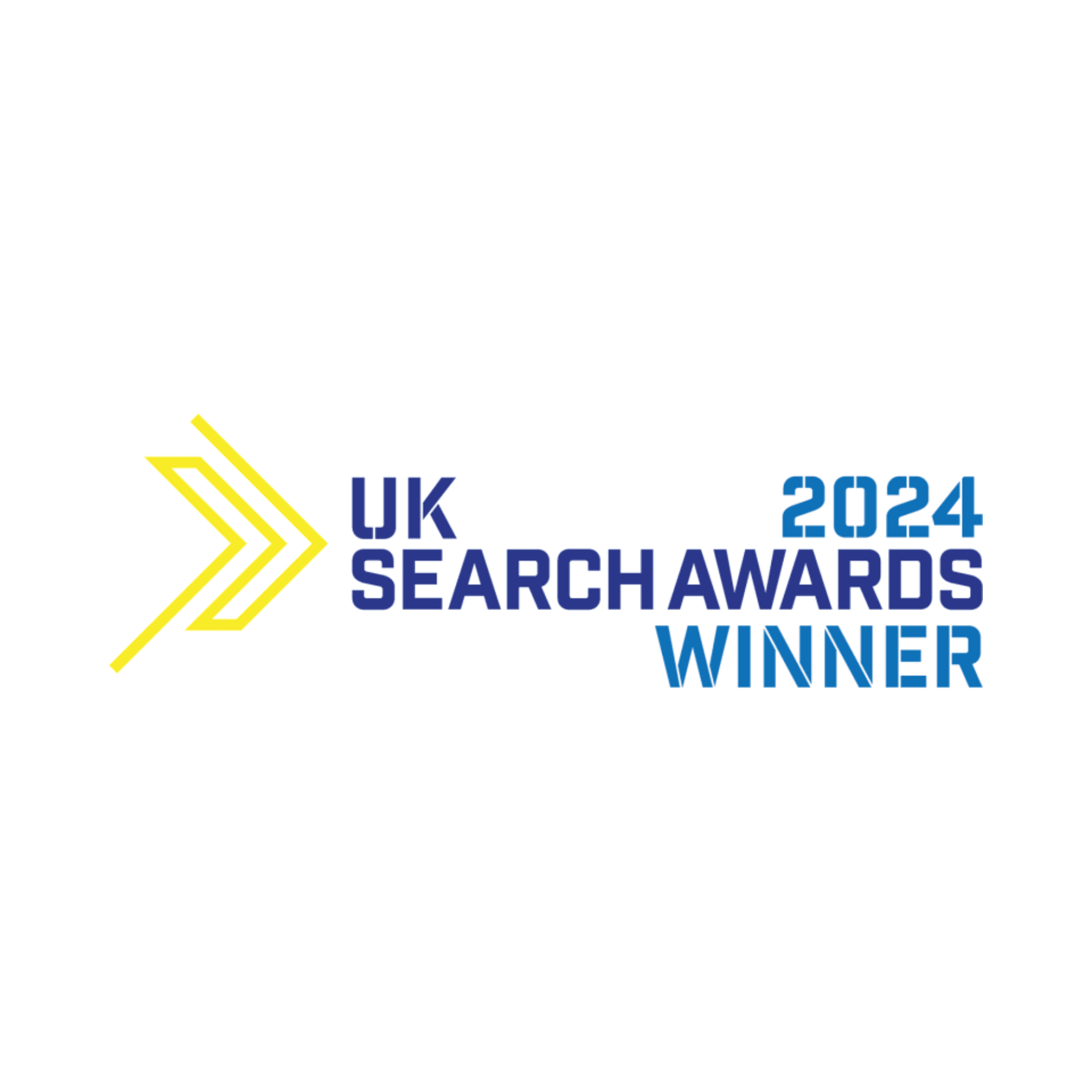 UK Search Awards 2024 Winner badge