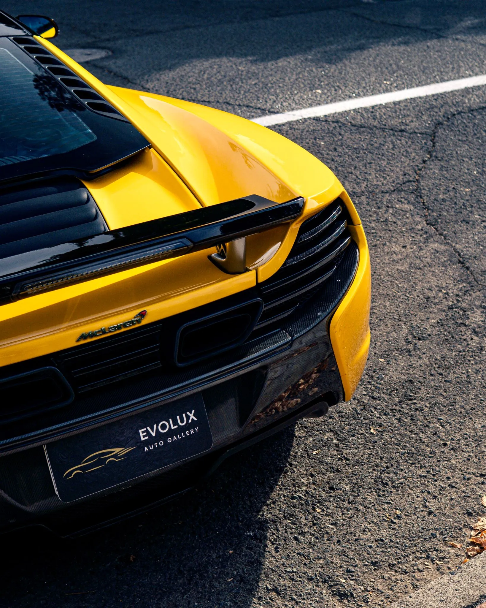 Detalle faro trasero McLaren