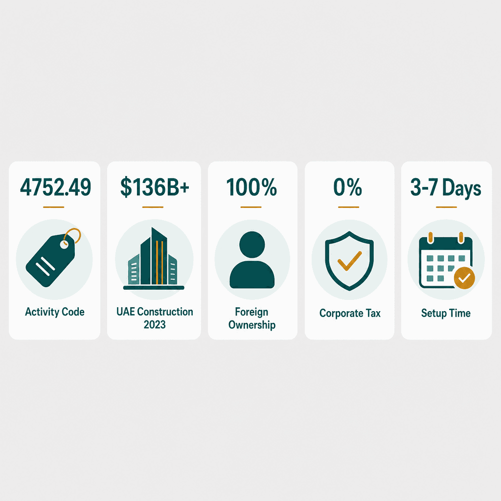 Infographic: Fiber Glass Products Trading License in Dubai