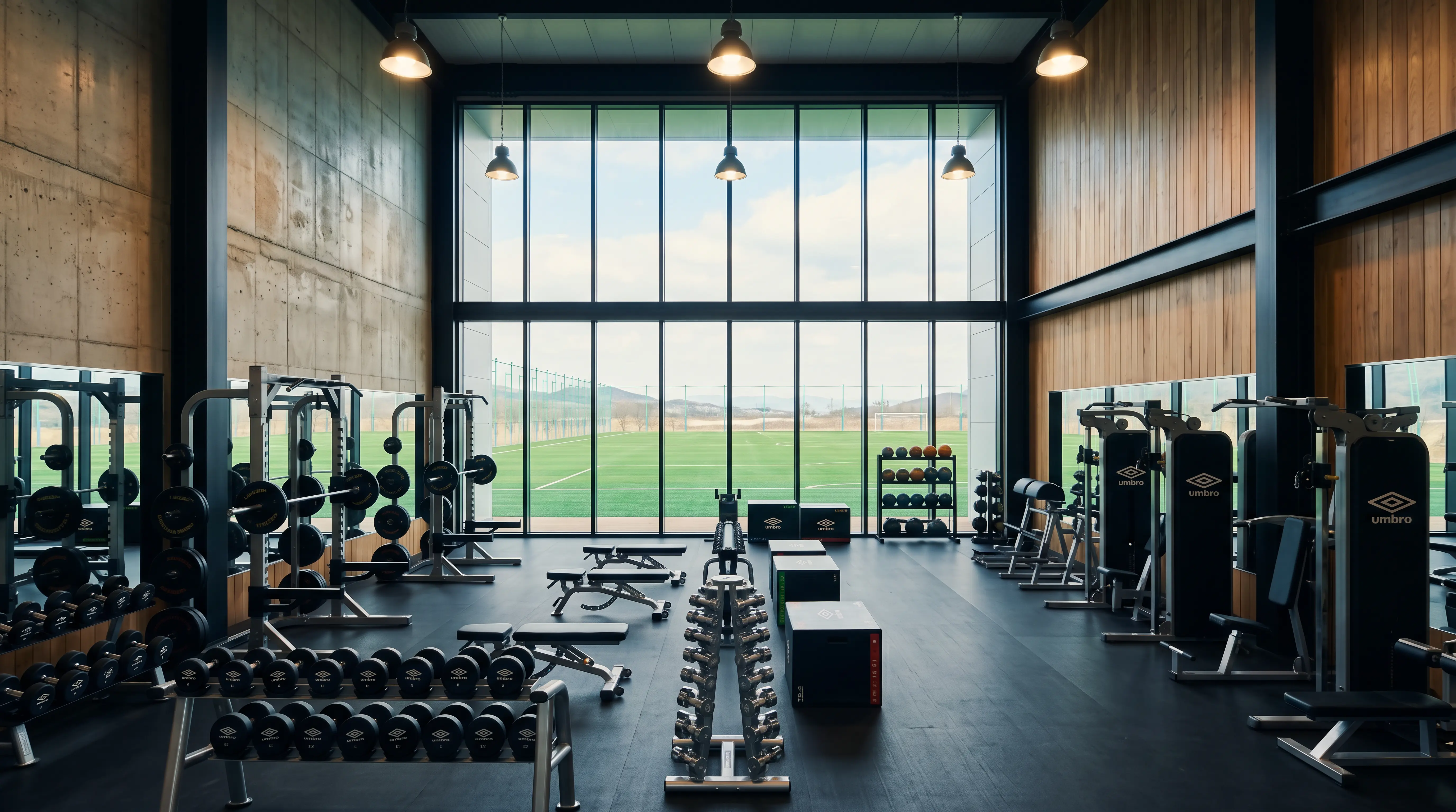 Photo of an sports academy gym