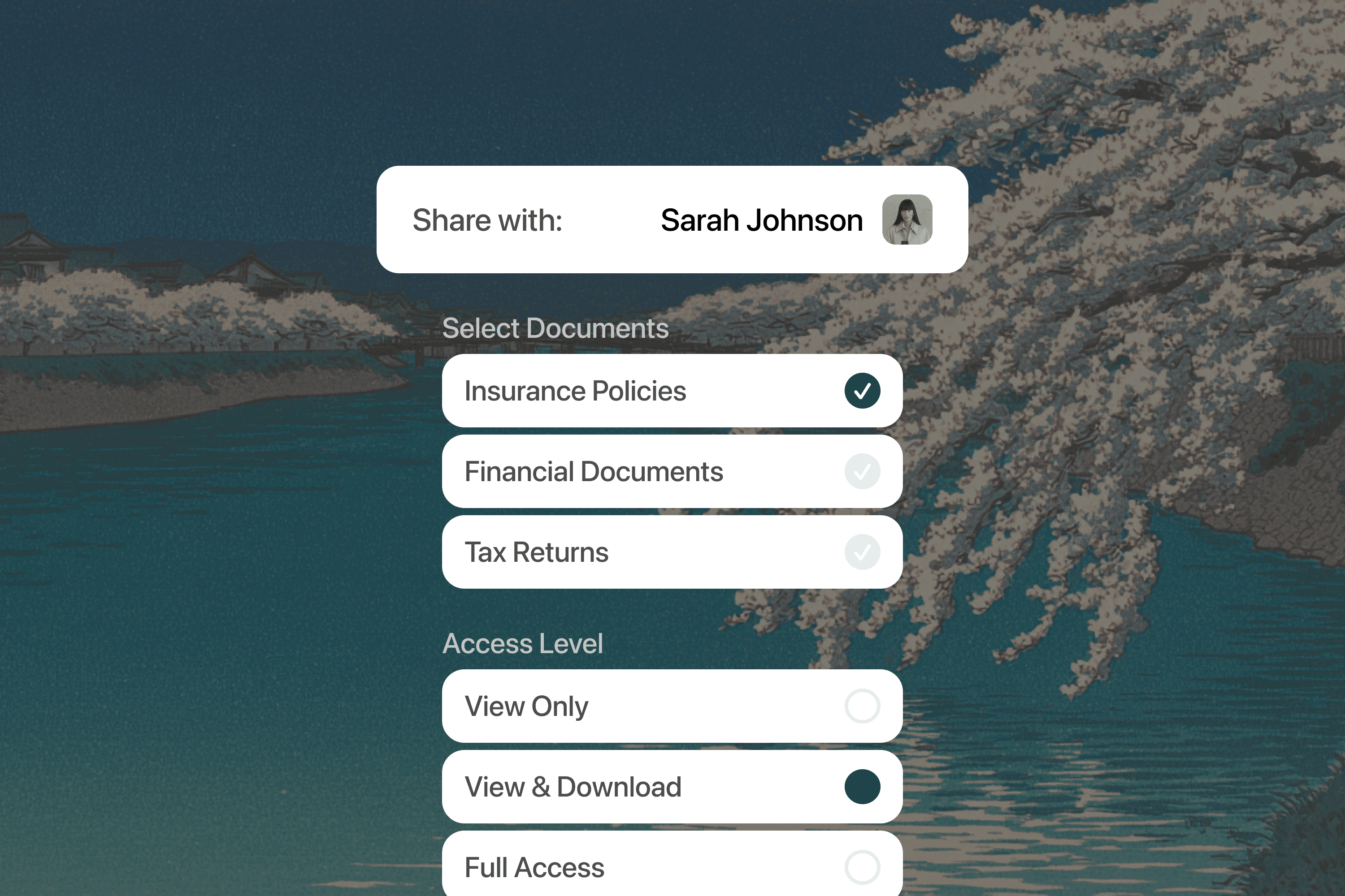 MyVault - Family Sharing