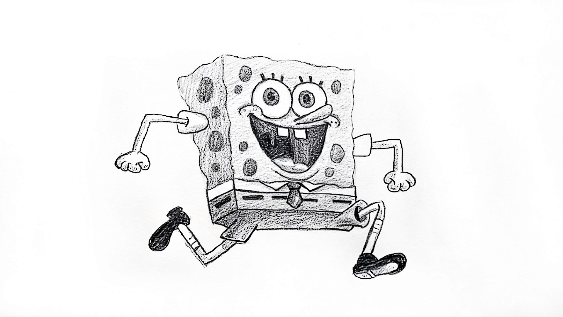 spongebob drawing