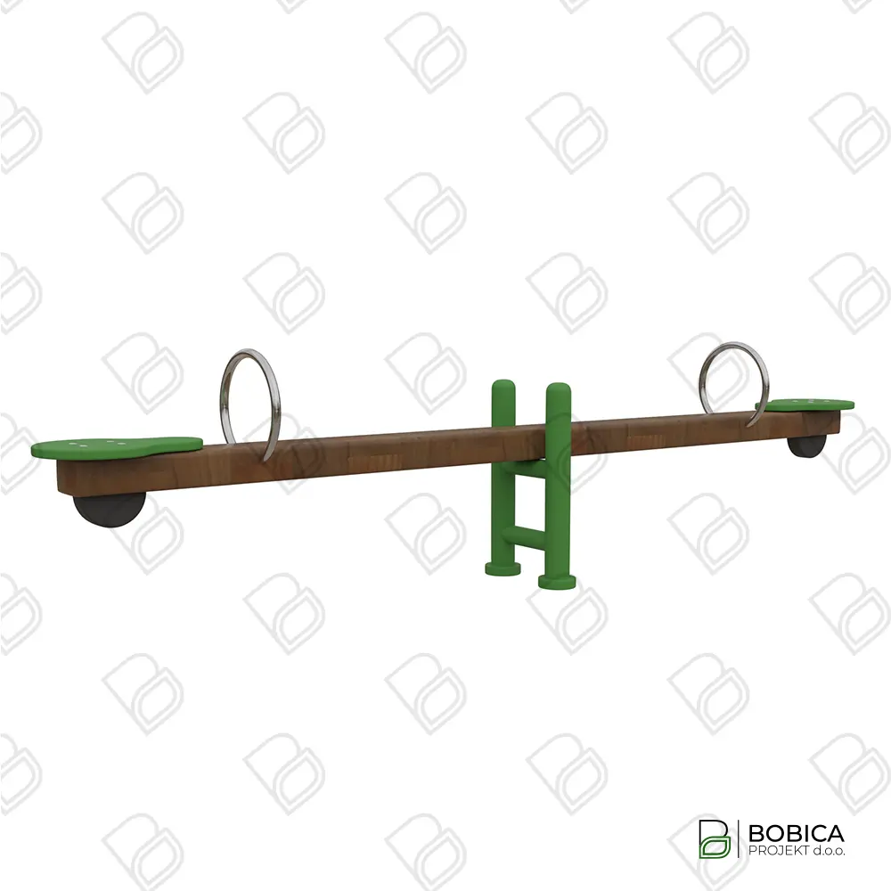 Drvena klackalica za dvoje "EcoSeesaw"
