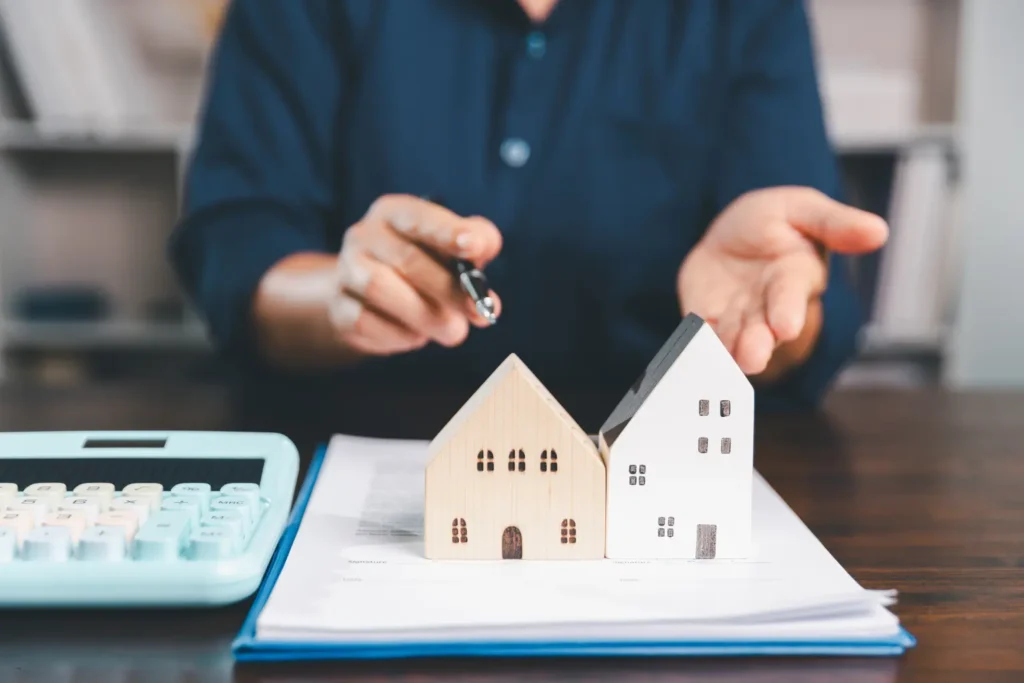 software for rental properties digital workspace with house models, calculator, documents, and technology tools