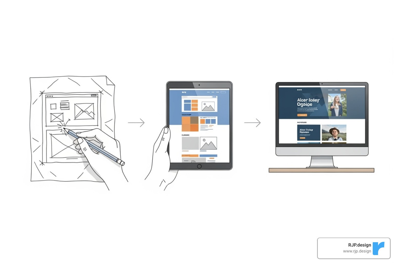 Website Redesign Process Steps - website revamp services