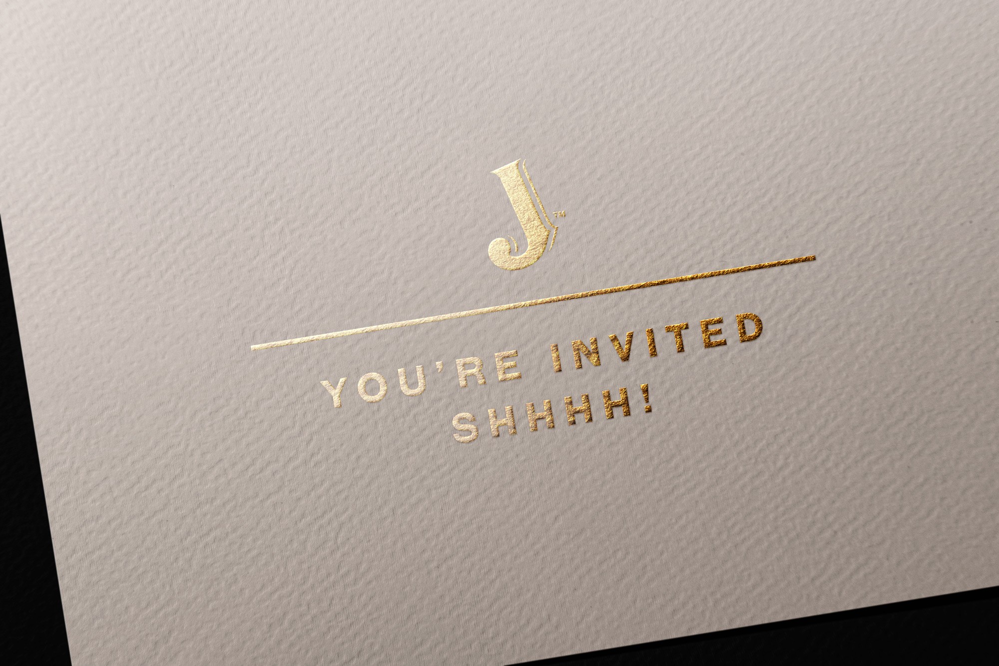 Jameson Underground Society invitation