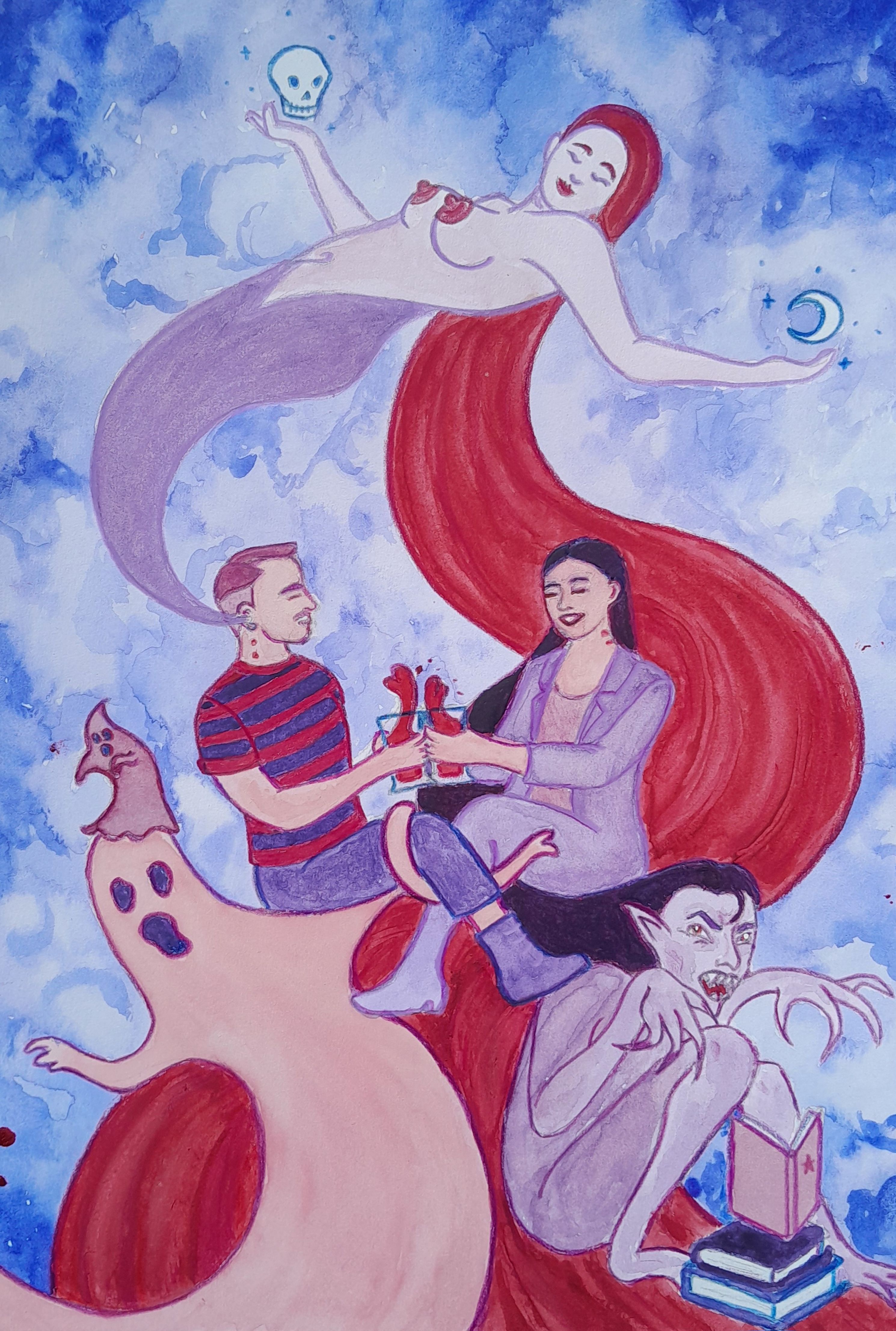 Jade en terrasse Max Obermarso