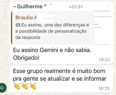 Depoimento de aluno 2