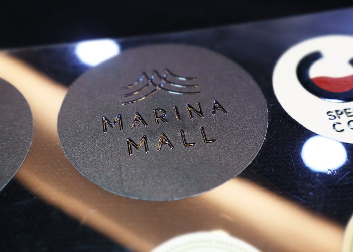 UV printed Round Sticker