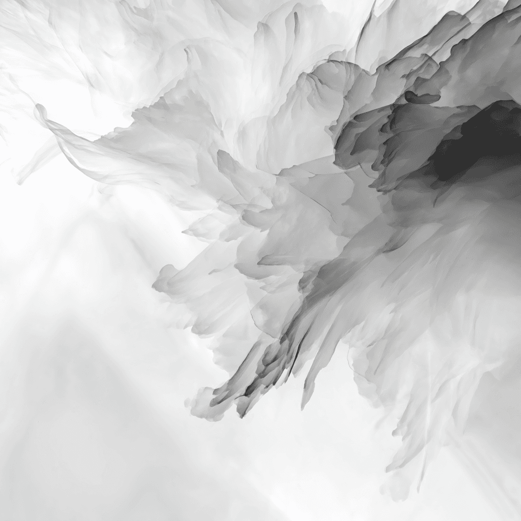 black and white abstract