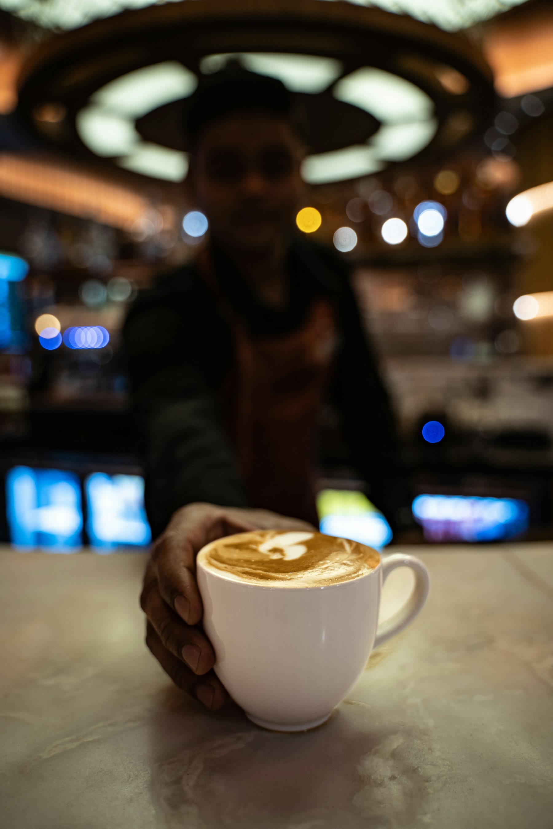 First coffee