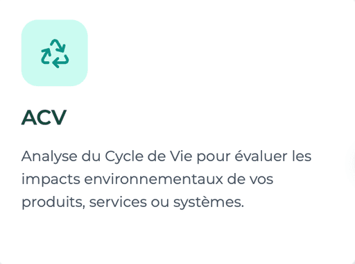 Illustration de l’analyse du cycle de vie (ACV) pour mesurer l’impact environnemental des produits et services.