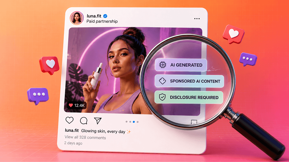 AI generated influencer
