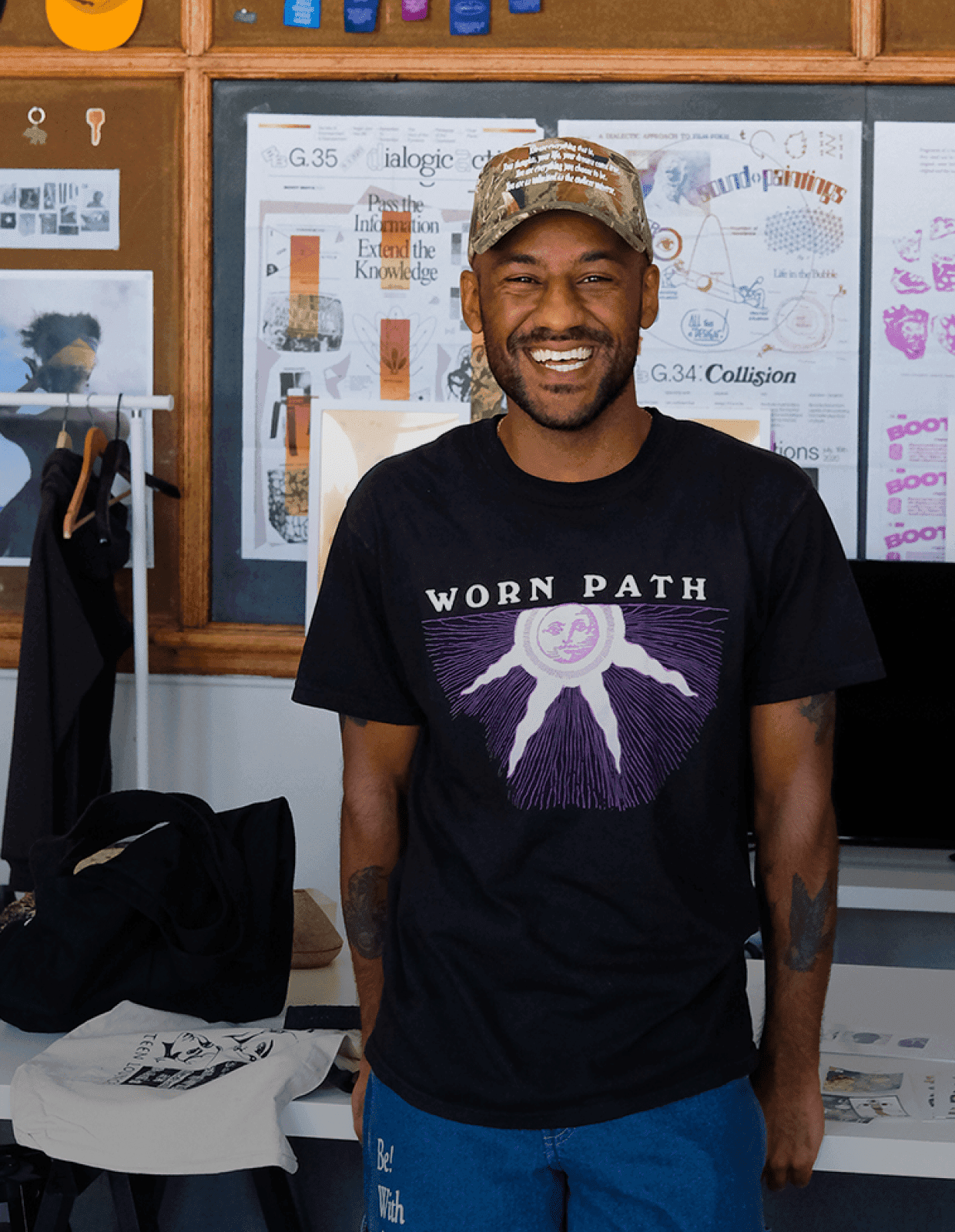 Saeed Ferguson, founder of All Caps Studio