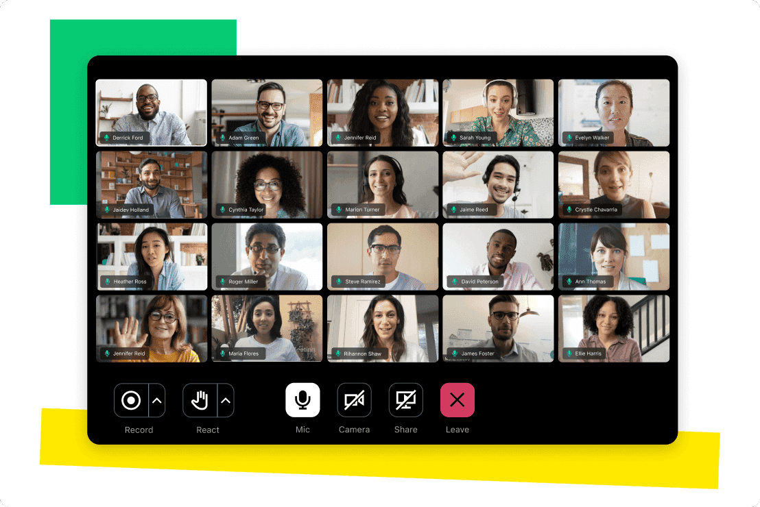 Interface of GoTo Meeting