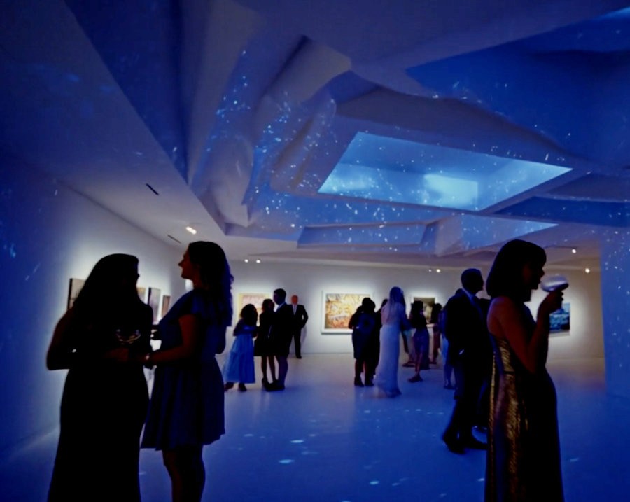 Entire venue energized by music at a NightStyle DJ wedding