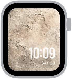 stone wash Apple Watch face preview 5 featuring modern.