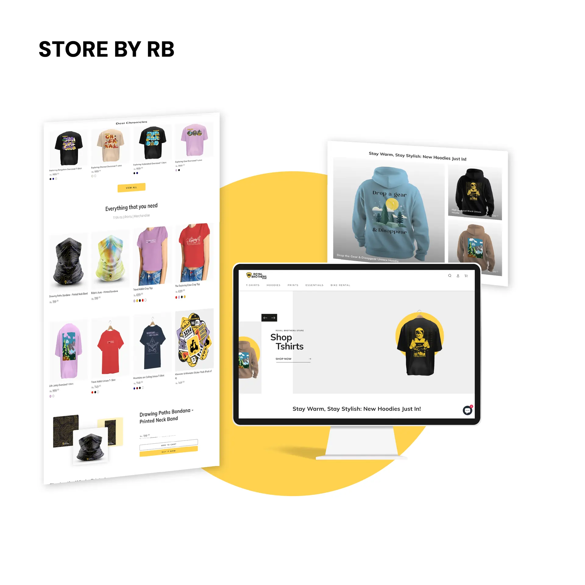 Merchandise Store for Royal Brothers