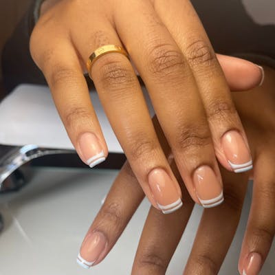 Double French Manicure