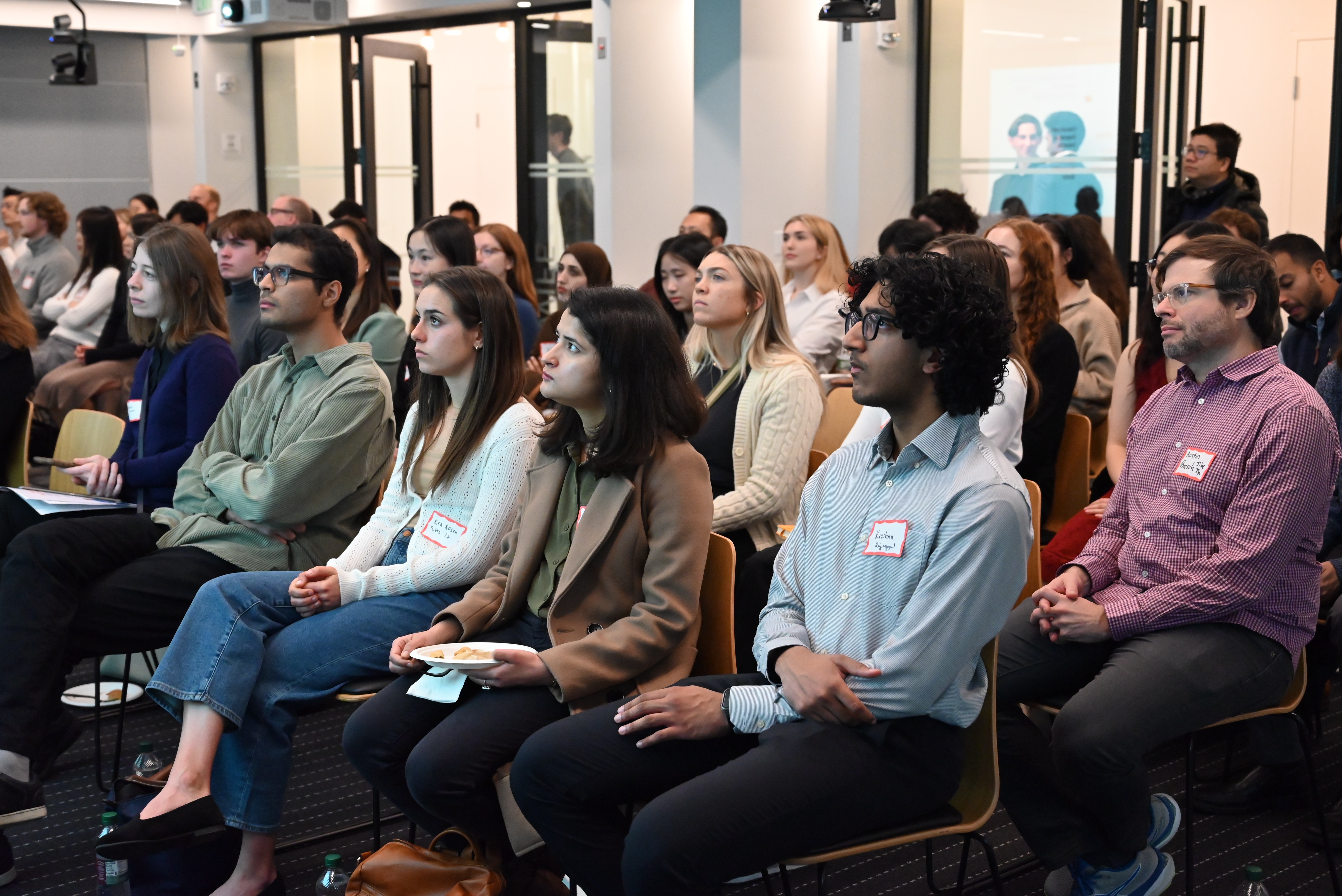 Scientific conference audience