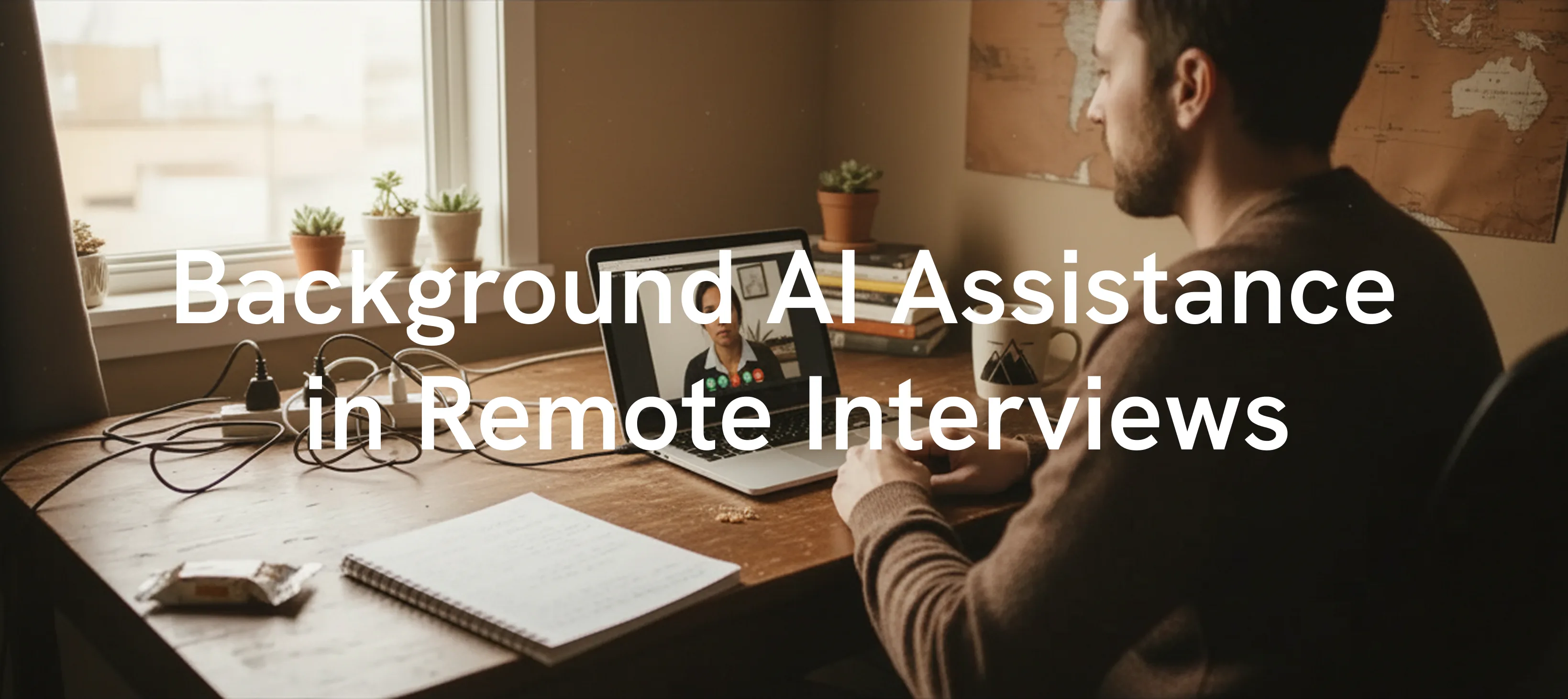 How to Prevent Background AI Assistance in Remote Interviews
