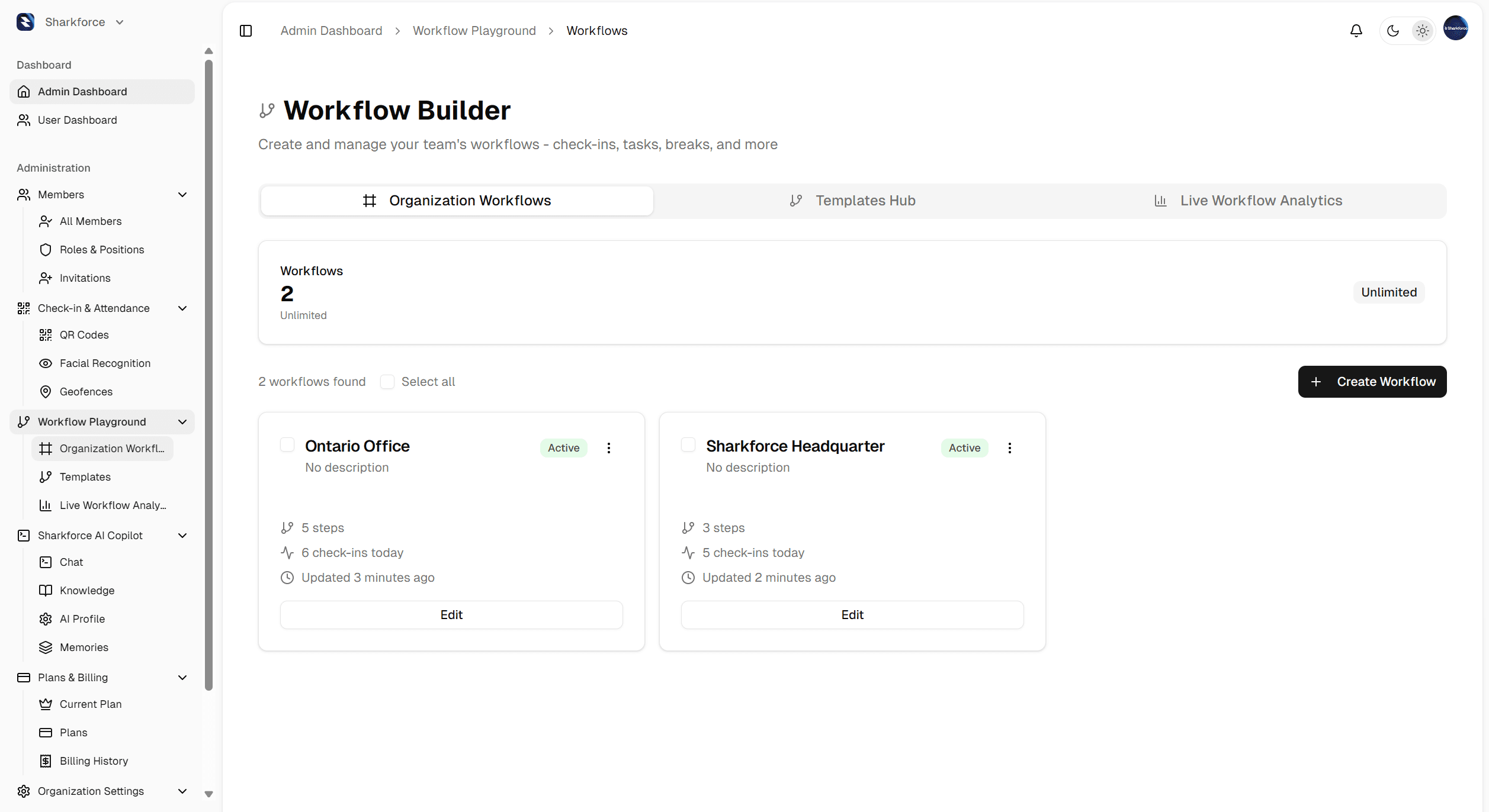 An image of Dreelio's dashboard
